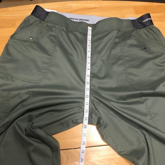 NWT Dickies Women Wide Leg Pull On Pants Moisture Odour Control Khaki Green XXL - Picture 13 of 14